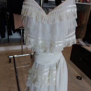 Elegant White Midi Dress